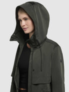 khujo-mantel-manao-dunkelgr-n-regular-fit-sommerparka image 7