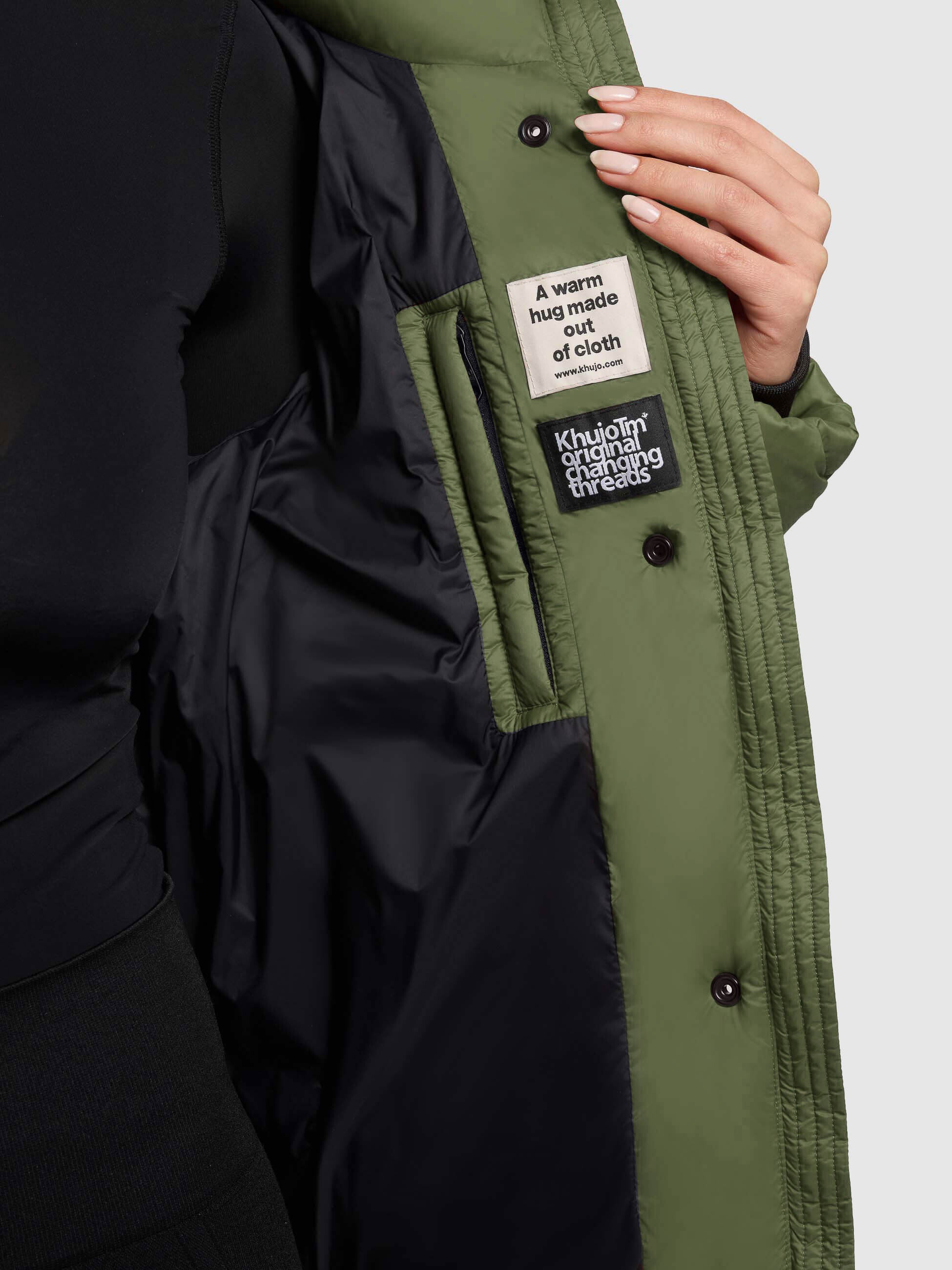 khujo-jacke-lilian-damen-steppjacke-h-ftlang-fern-green image 8