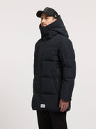khujo-coat-zeno-port-blue-damen-steppmantel-loose-fit image 5