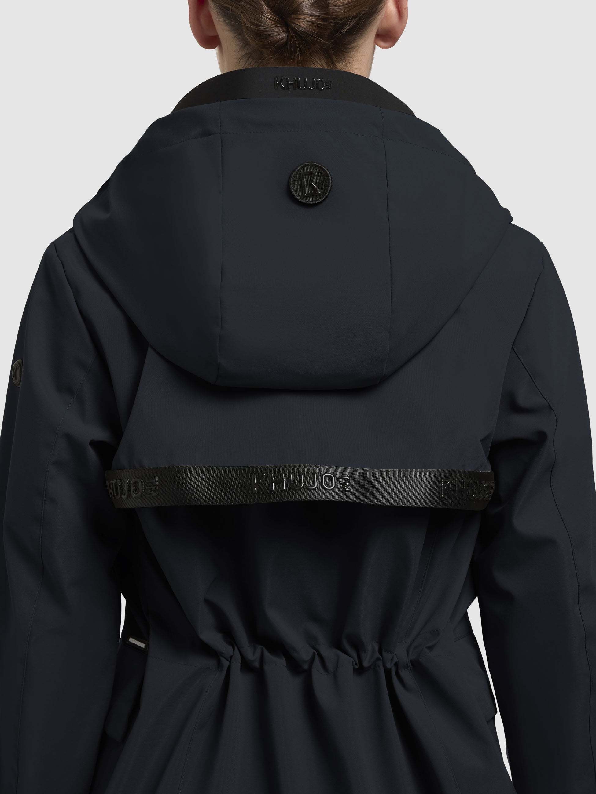 khujo-jacke-yoni-damen-regenjacke-dunkelblau-wasserabweisend image 8