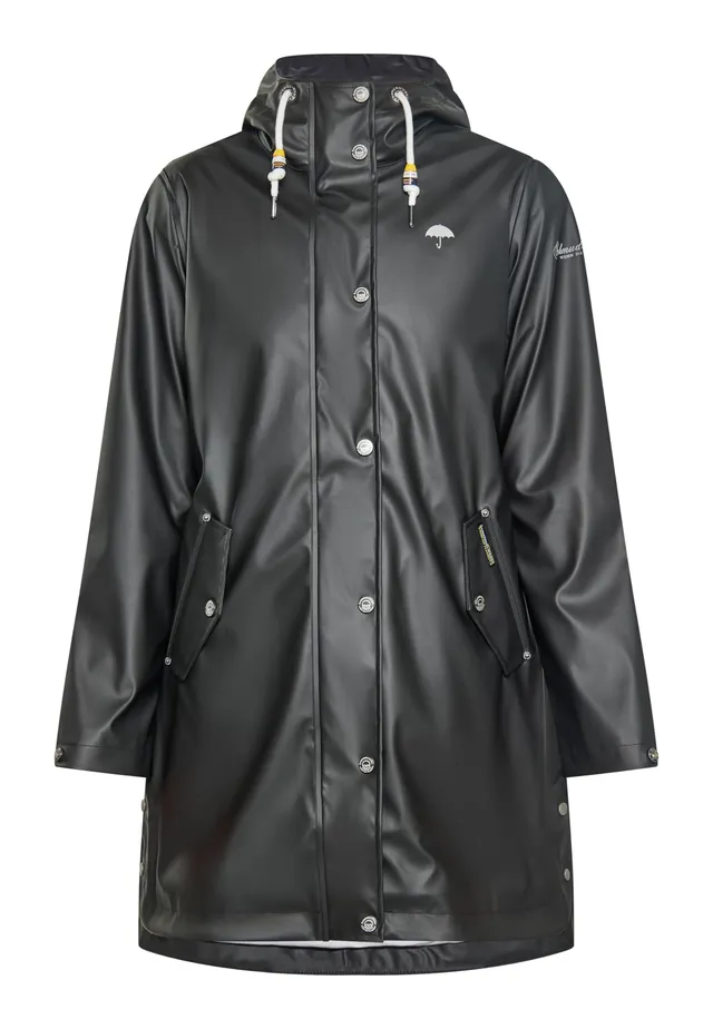 schmuddelwedda-damen-regenmantel-klassischer-regenparka-f-r-damen image 1