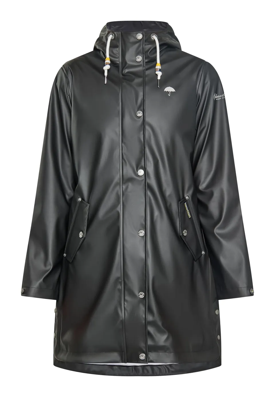 schmuddelwedda-damen-regenmantel-klassischer-regenparka-f-r-damen image 1