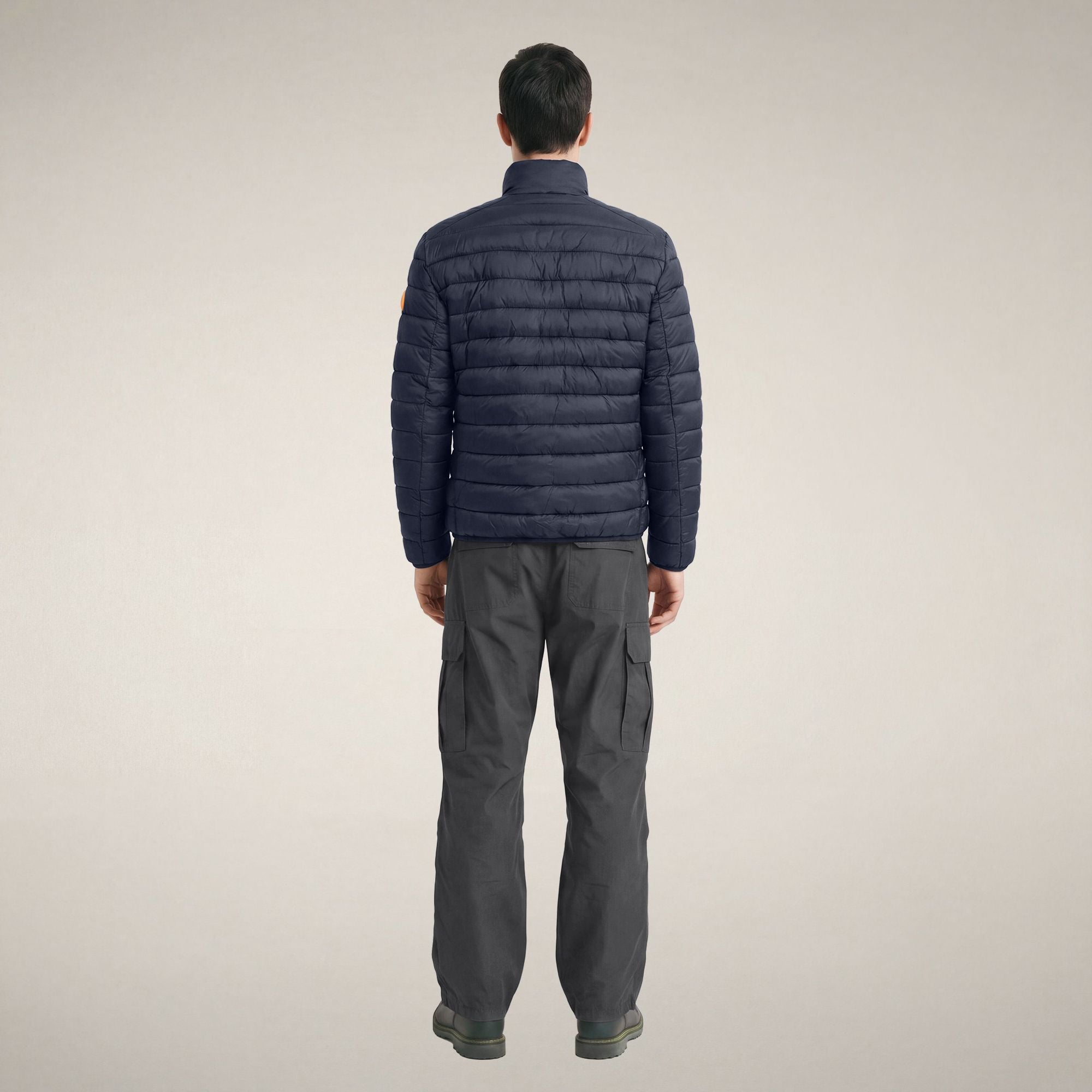 save-the-duck-laurent-herren-steppjacke-blau-schwarz image 2
