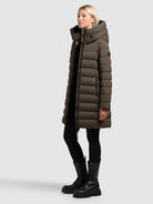 khujo-coat-nekar2-dull-green-kurzmantel-gesteppt image 2