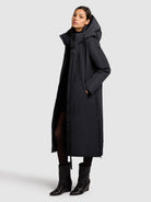 khujo-mantel-lofi2-obrage-gray-warm-wattierter-damen-wintermantel image 2