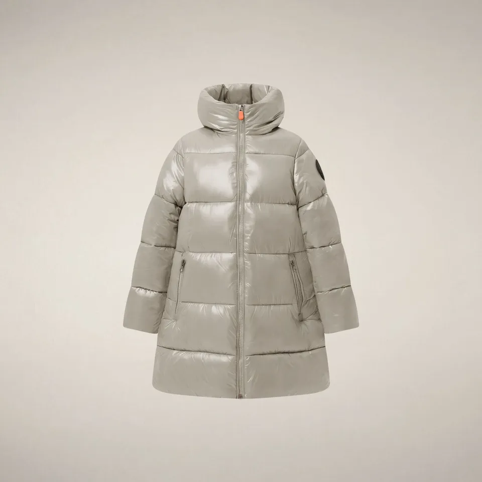 save-the-duck-millie-m-dchen-steppjacke-lang-hellbeige image 1