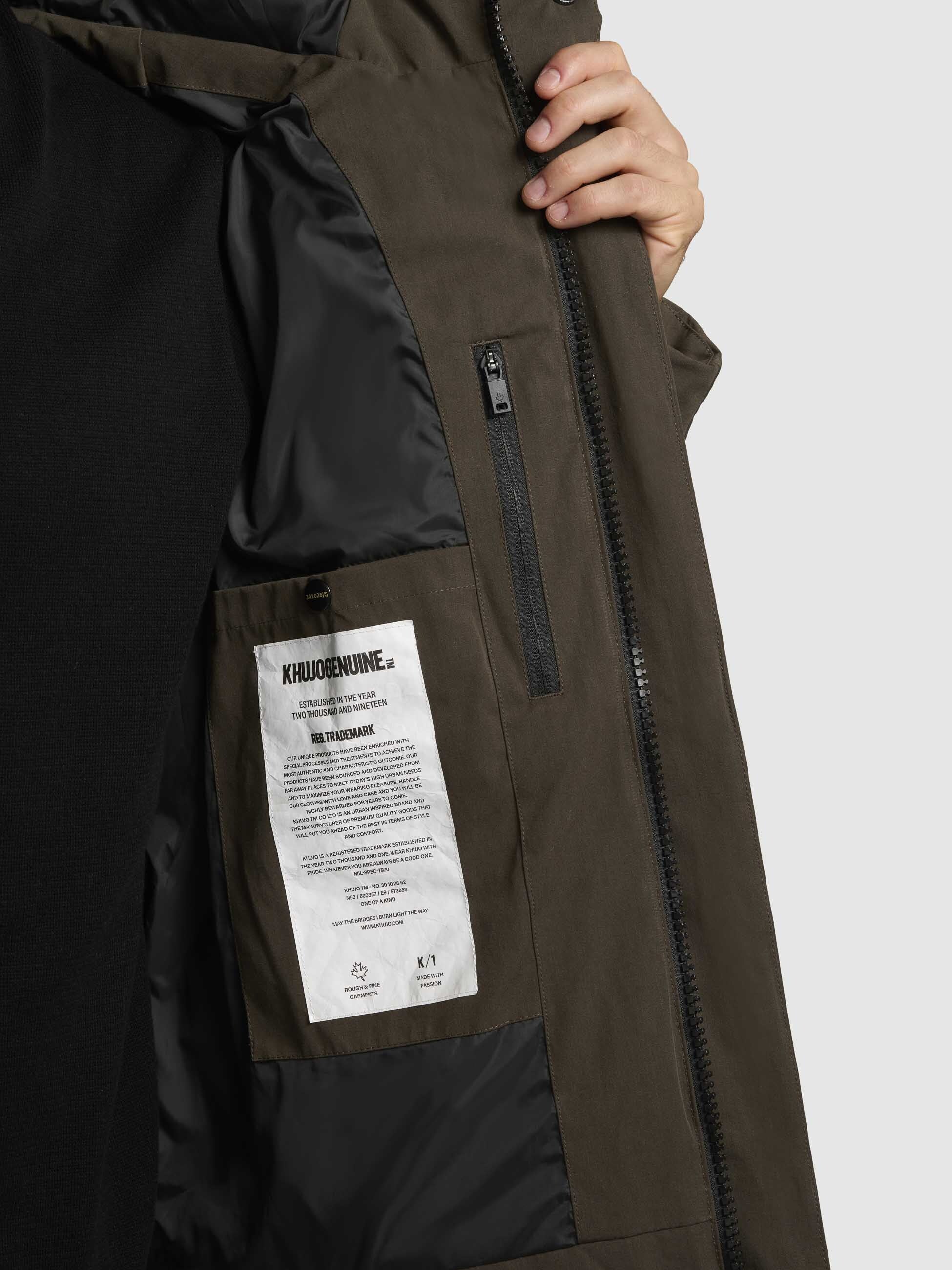 khujo-steppjacke-tato-khaki-h-ftlang-mit-kapuze image 8
