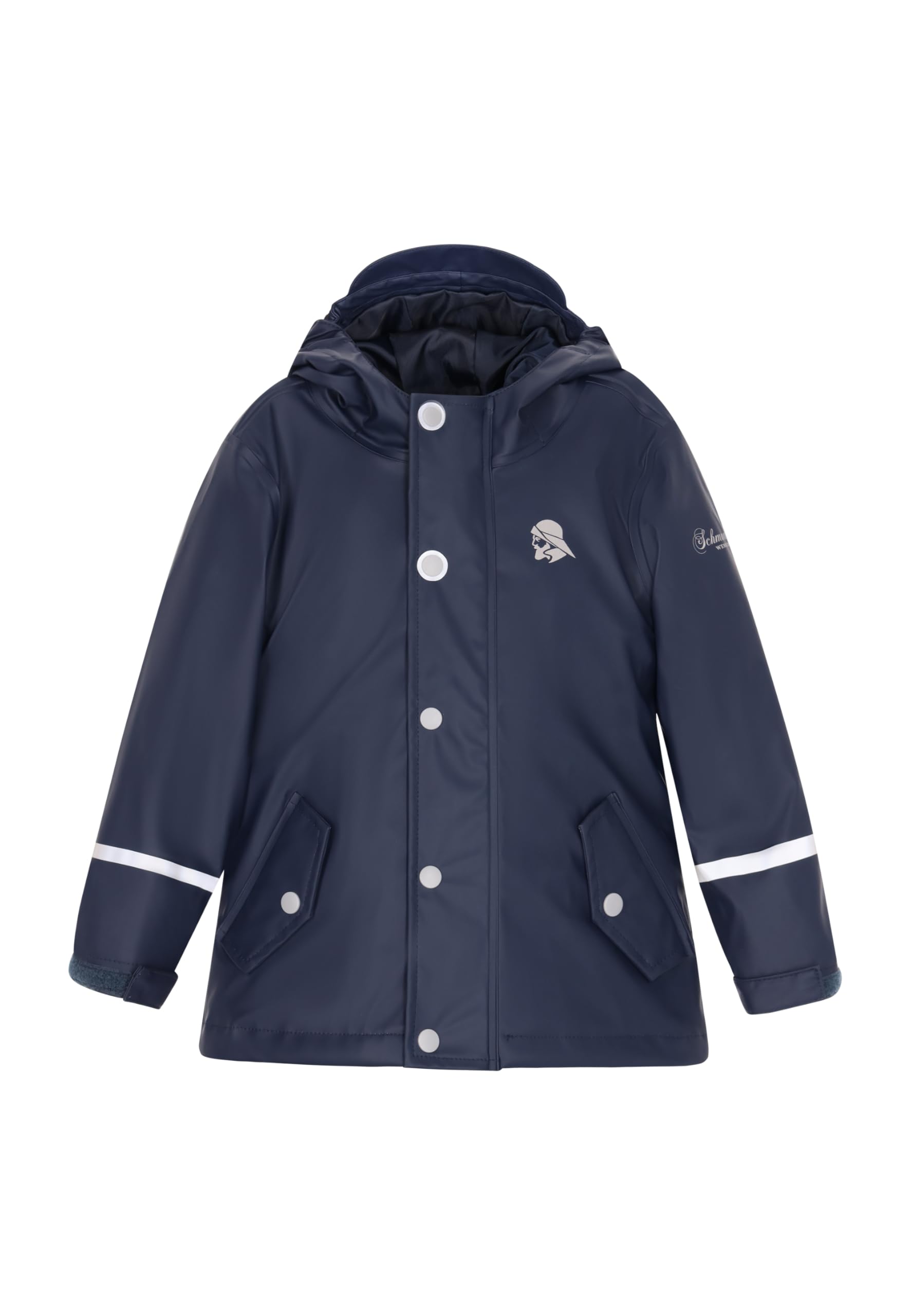 schmuddelwedda-jungen-regenjacke-langarm-mit-rei-verschluss-und-knopfleiste-klap image 1