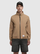 khujo-jacke-kayo-camel-damen-sommerjacke-wasserabweisend image 4