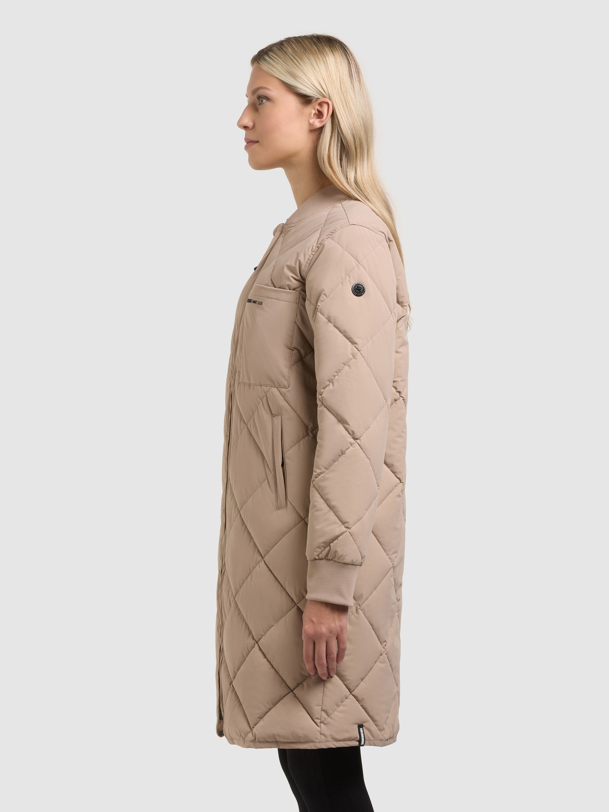 khujo-ymal2-steppmantel-latte-beige-regular-fit-kurzmantel image 5
