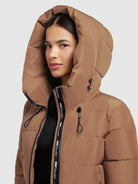 khujo-coat-jilias4-light-brown-gesteppt-zwei-wege-rei-verschluss image 7