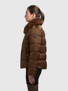 khujo-clia-damen-steppjacke-copper-brown image 5