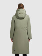 khujo-coat-santini-wintermantel-muted-green-baumwollmix image 3