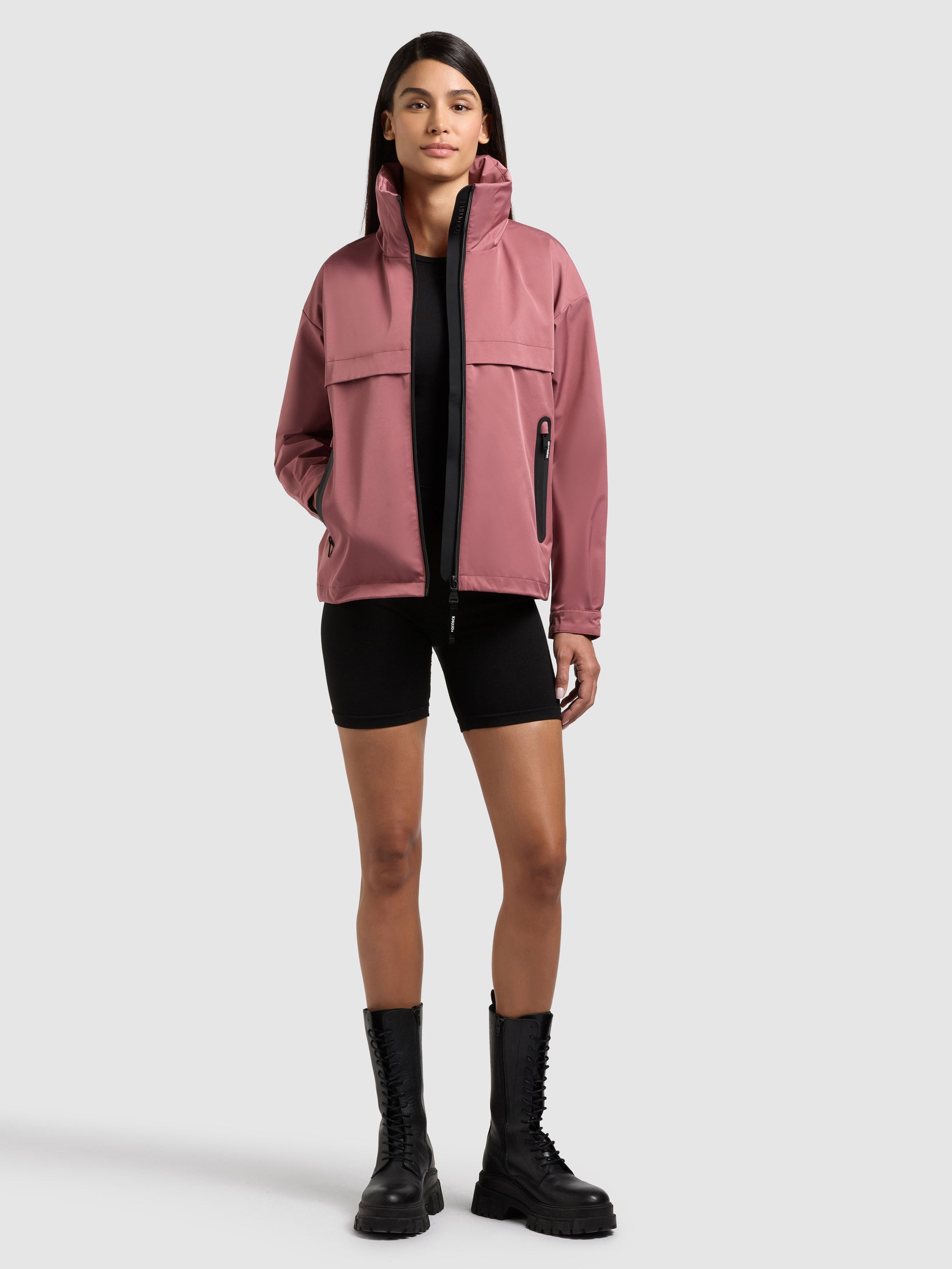khujo-jacke-raibe2-fuchsia-damen-sommerjacke-regular-fit image 7