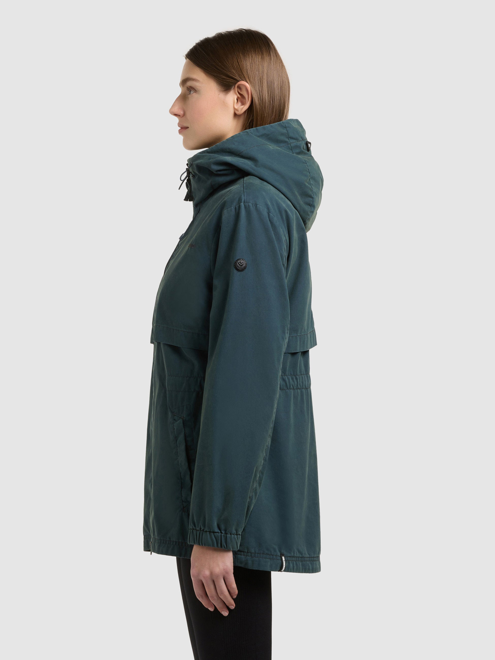 khujo-jacke-rania-atlantic-blue-damen-kapuzenjacke-regular-fit image 5