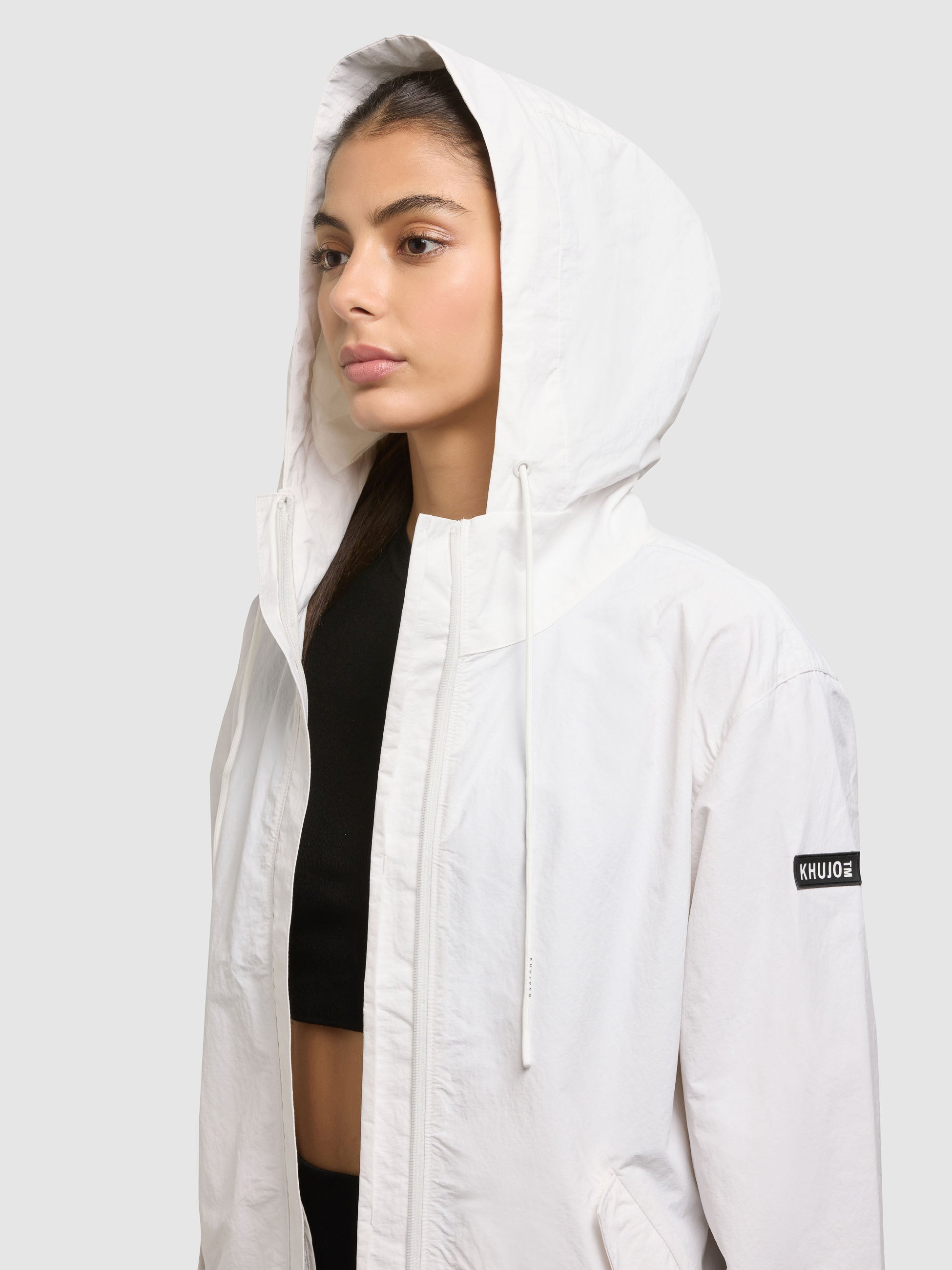 khujo-ameti-damen-jacke-with-bag-off-white-leichter-kurzmantel-mit-tasche image 8