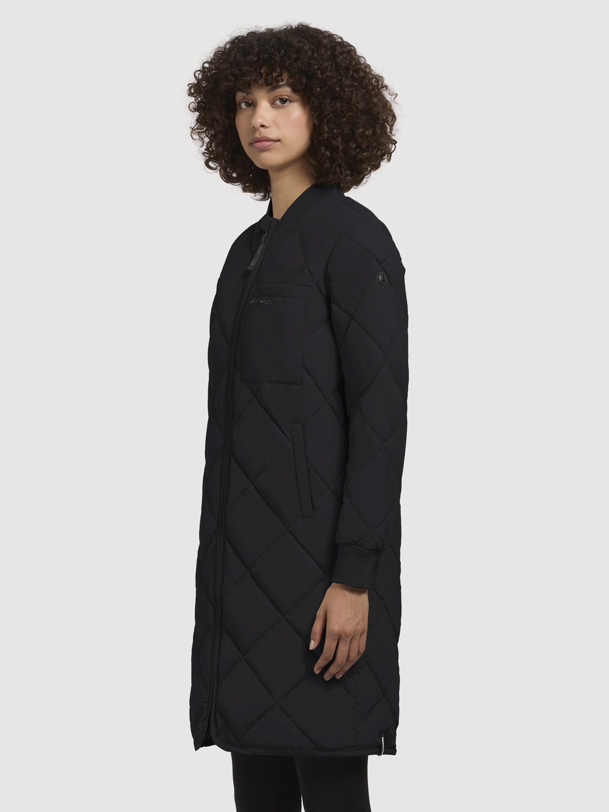 khujo-mantel-ymal-damen-steppmantel-schwarz-regular-fit image 5