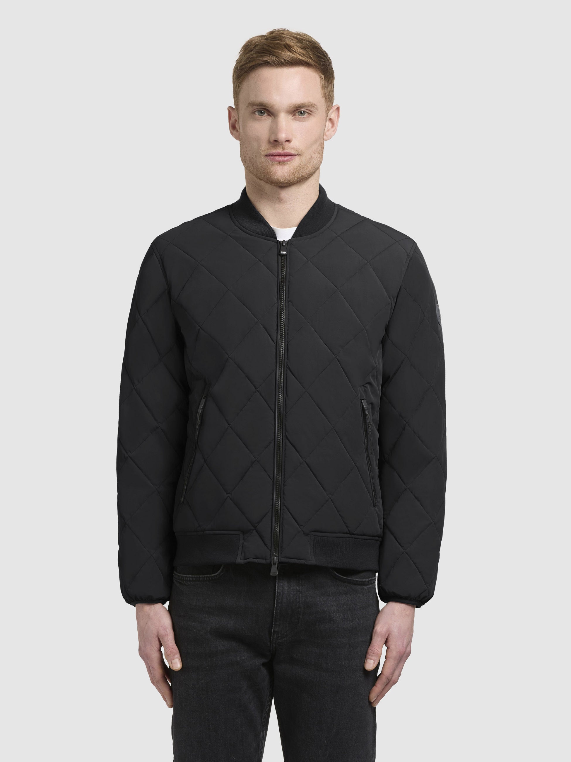 khujo-jacke-ylva-schwarz-leichte-stepp-blousonjacke-regular-fit image 4