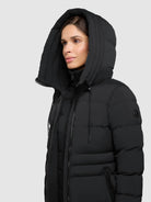 khujo-matla-damen-steppjacke-black-slim-fit image 7