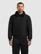 khujo-jacke-ginster-black-damen-blouson-mit-teddyfleece image 4