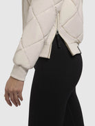 khujo-jacke-ange-hellbeige-steppjacke-bomberjacke-regular-fit image 8