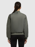 khujo-jacke-kasia-sage-green-bomber-steppjacke-im-loose-fit image 3