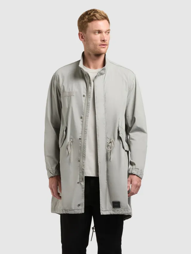 khujo-mantel-vito-cloud-green-parka-lang image 1