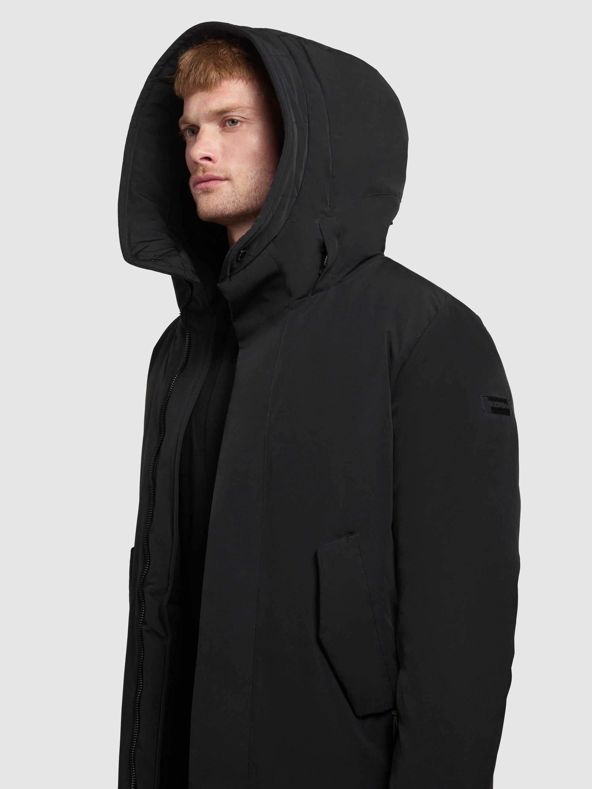 khujo-hiro-damen-kurzmantel-black-wintermantel-mit-kapuze image 7