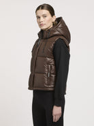 khujo-weste-inna2-satin-chocolate-brown-damen-steppweste image 5