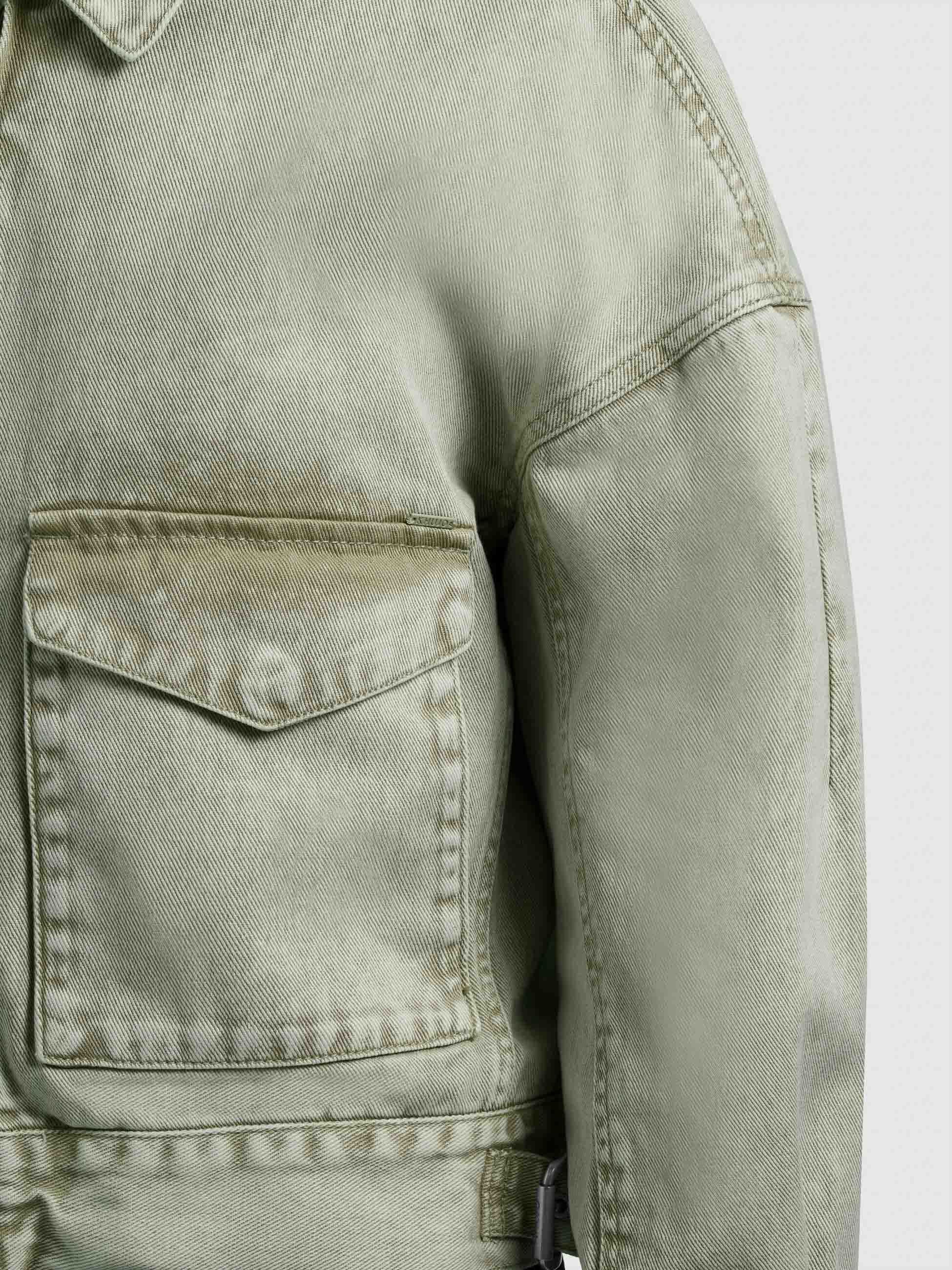 khujo-jacke-nelina-seagreen-damen-jeansjacke-h-ftlang-aus-baumwoll-denim image 8