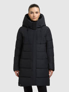 khujo-coat-heather-port-blue-steppcoat-kurz-mit-kapuze image 4