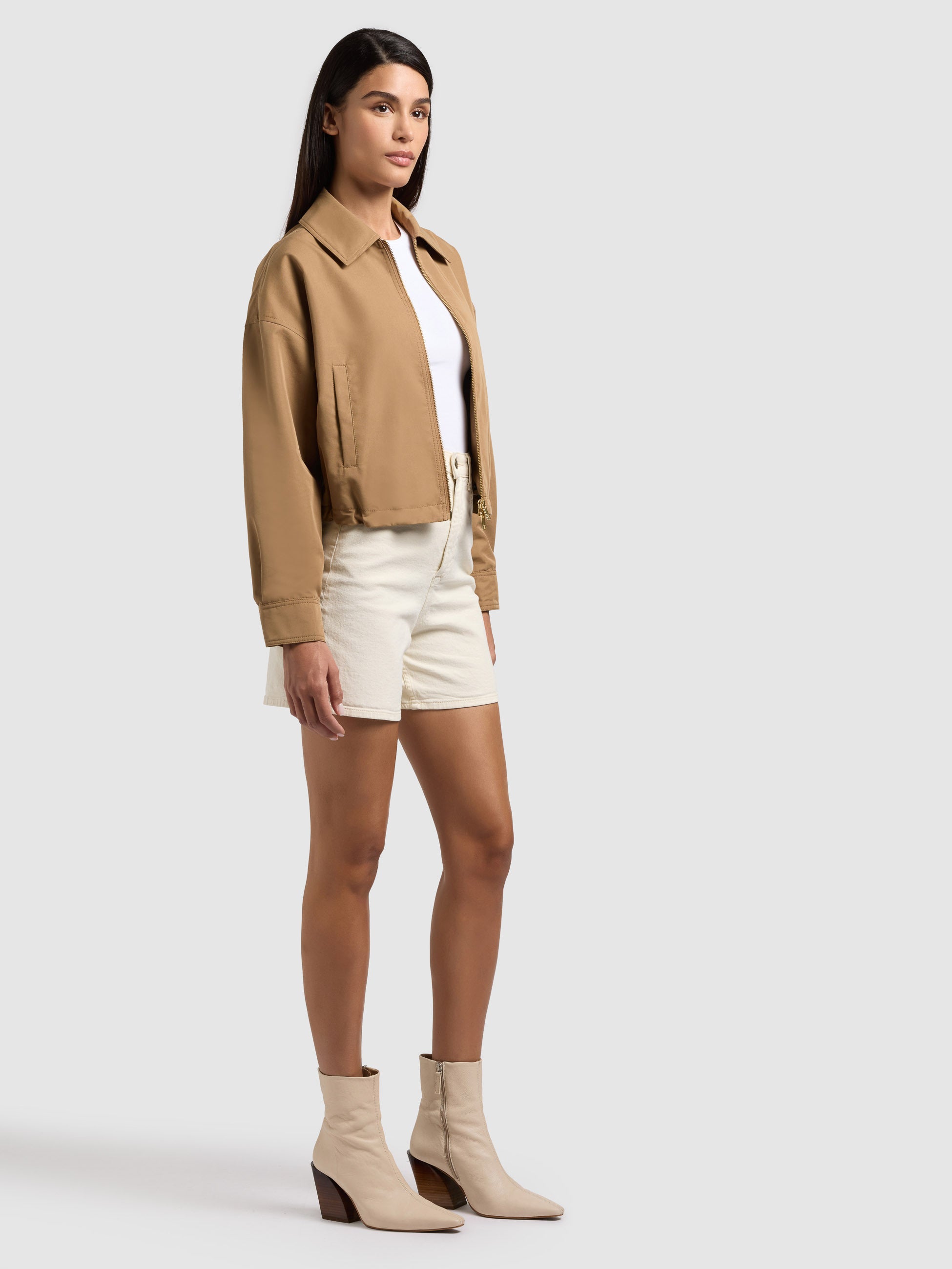 khujo-jacke-tovee-mustard-kurze-blousonjacke-f-r-damen image 7