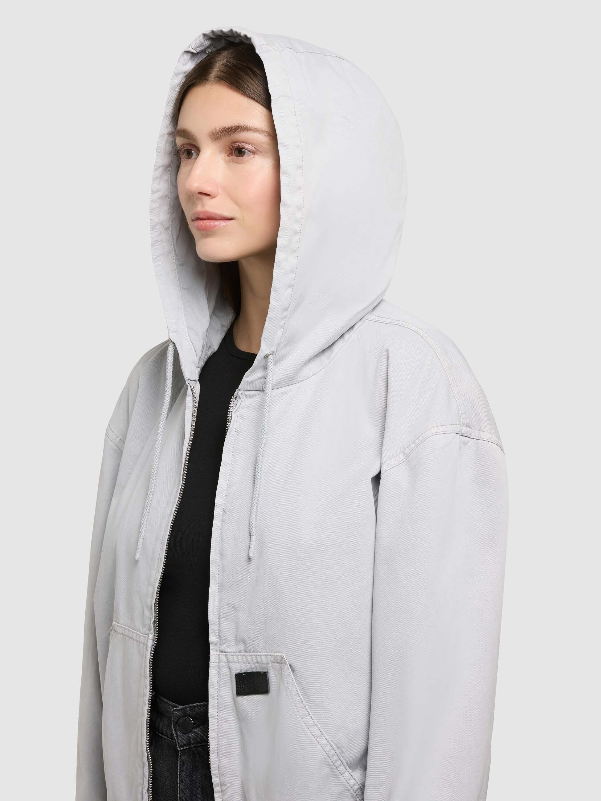 khujo-jacke-judy-light-grey-damen-blousonjacke-mit-kapuze image 7
