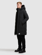 khujo-coat-pike-black-wintermantel image 2