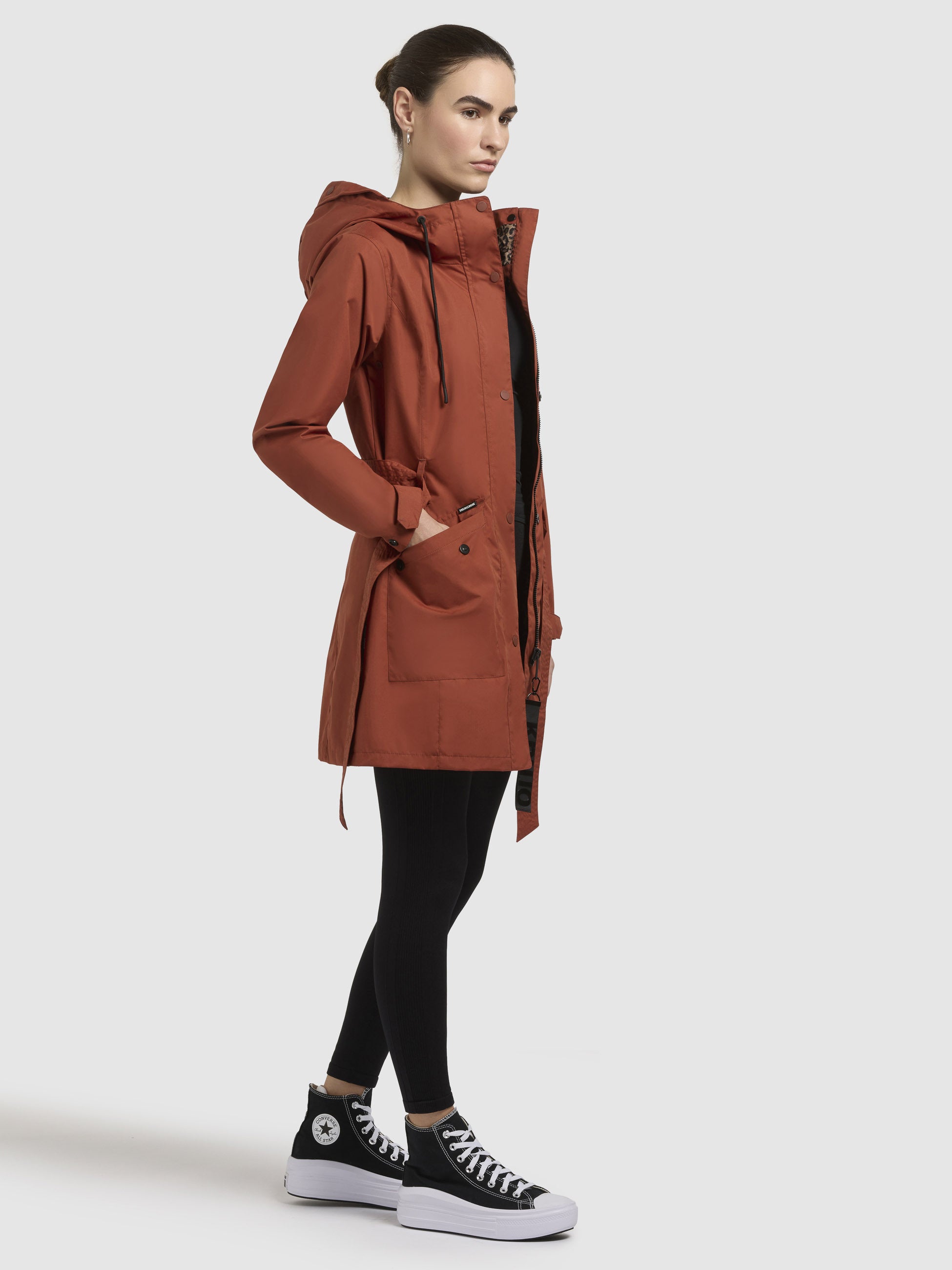 khujo-jacke-mosti-rotbraun-sommerjacke-trenchparka-damen-mit-g-rtel image 6
