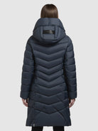 khujo-coat-odana3-dark-petrol-damen-steppmantel-knielang-wattiert image 3