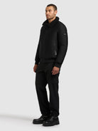 khujo-jacke-ginster-black-damen-blouson-mit-teddyfleece image 2