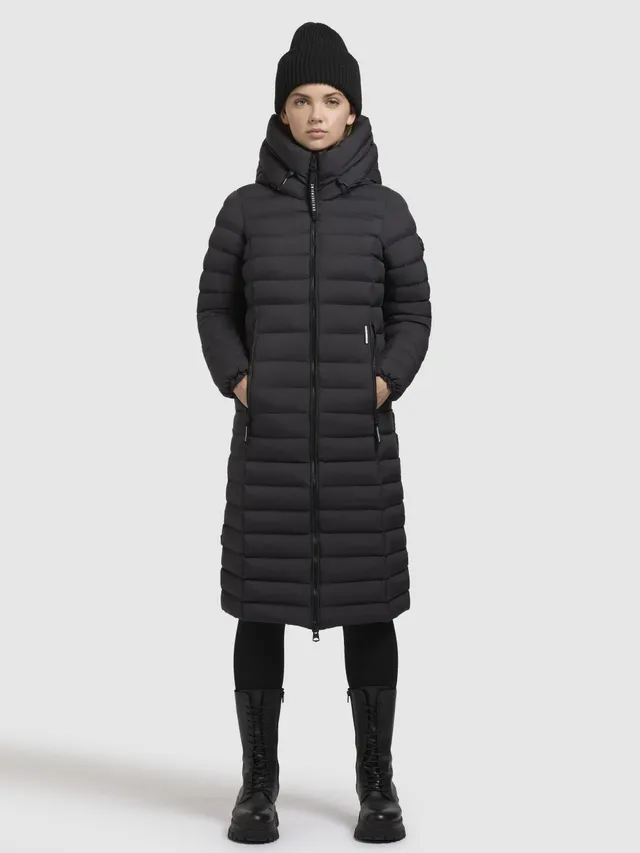 khujo-imes-steppmantel-dark-gray-damen image 1
