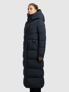khujo-coat-shimanta5-damen-wintermantel-port-blue-wadenlang image 5