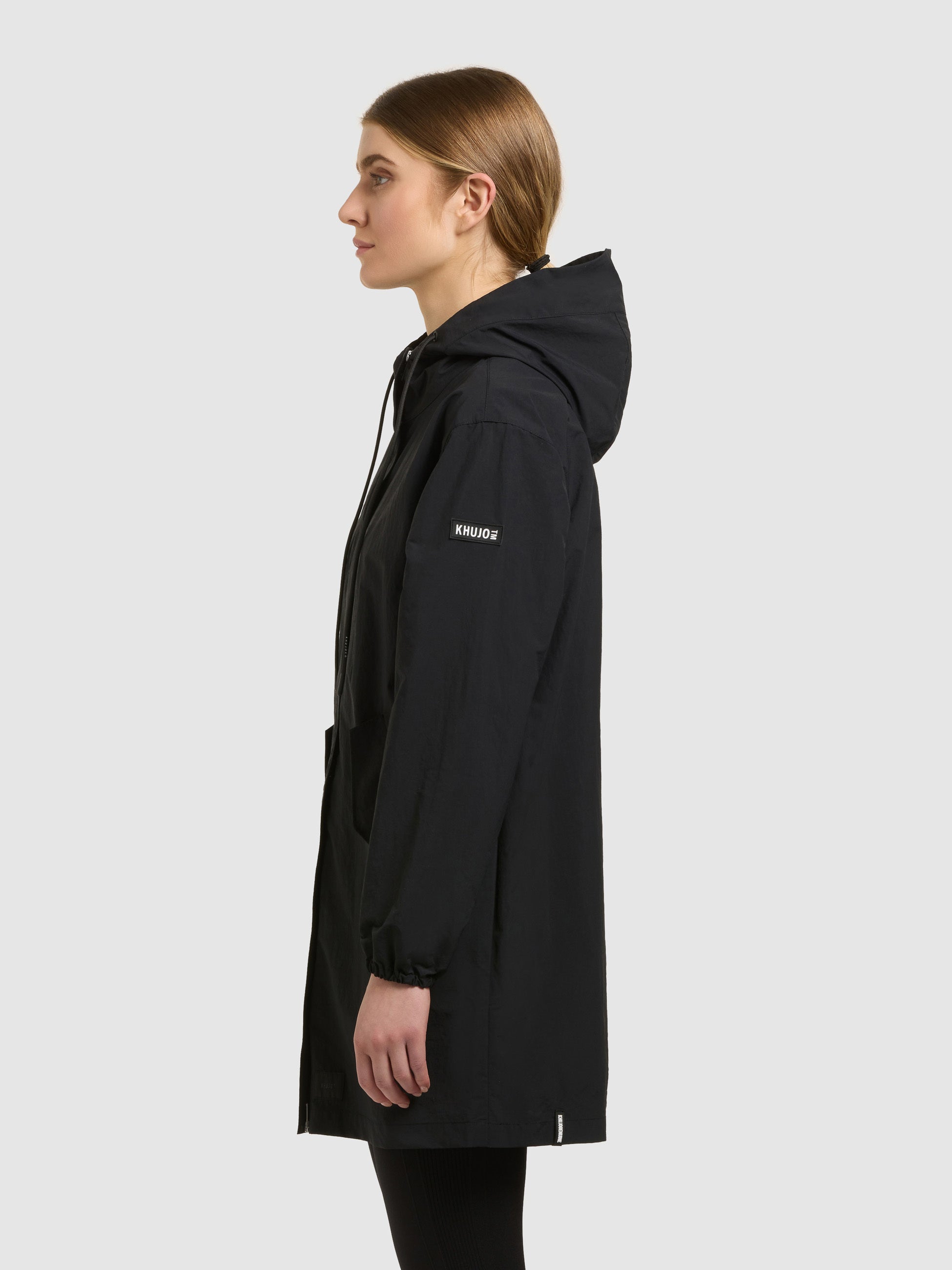 khujo-ameti-damen-jacke-mit-tasche-black image 5