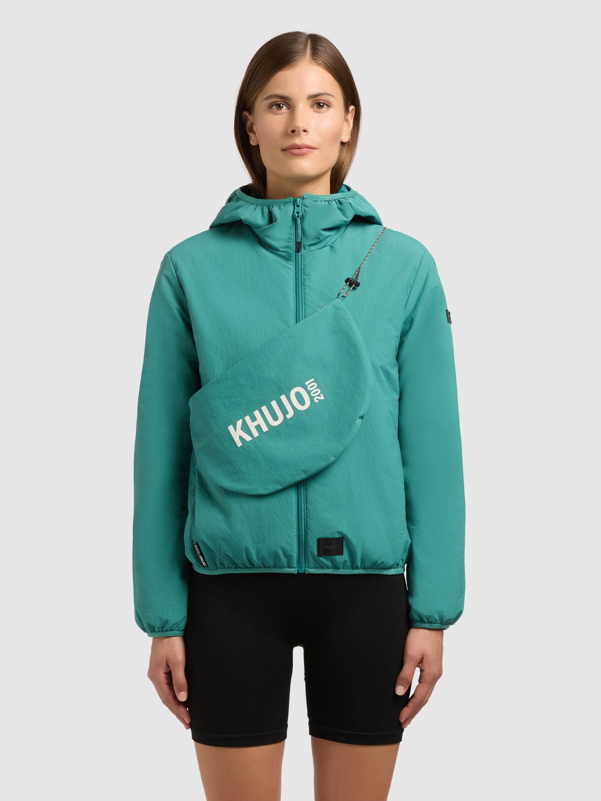 khujo-shelly2-damen-jacke-mit-tasche-north-sea-teal image 1