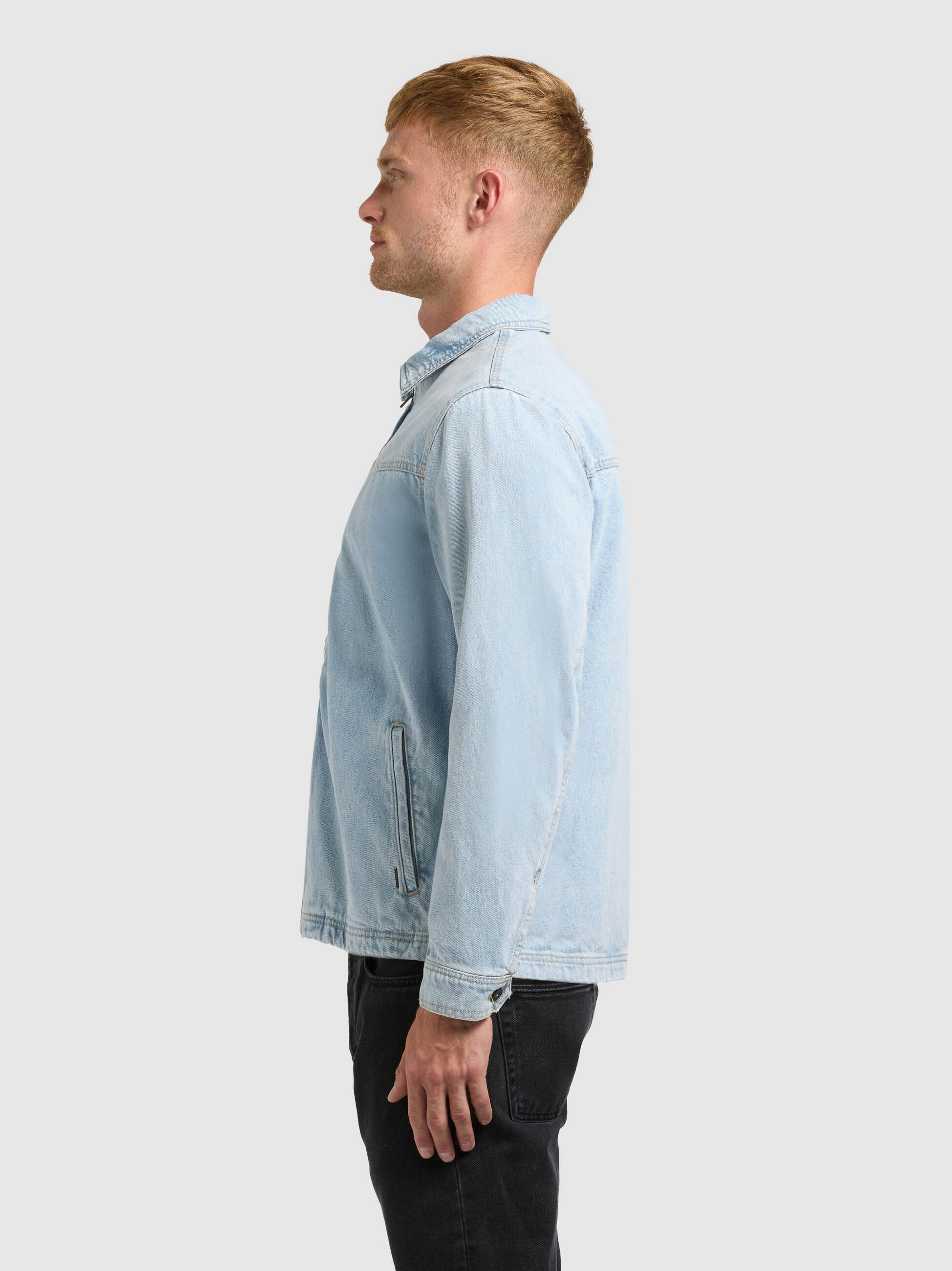 khujo-jacke-reilly-light-blue-jeansjacke-regular-fit image 5