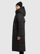 khujo-coat-luggs-black-teilwattierter-wintermantel-mit-kapuze-und-rucksacktr-ger image 5