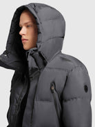 khujo-coat-morse-dark-gray-warm-wattierter-damen-steppmantel image 7