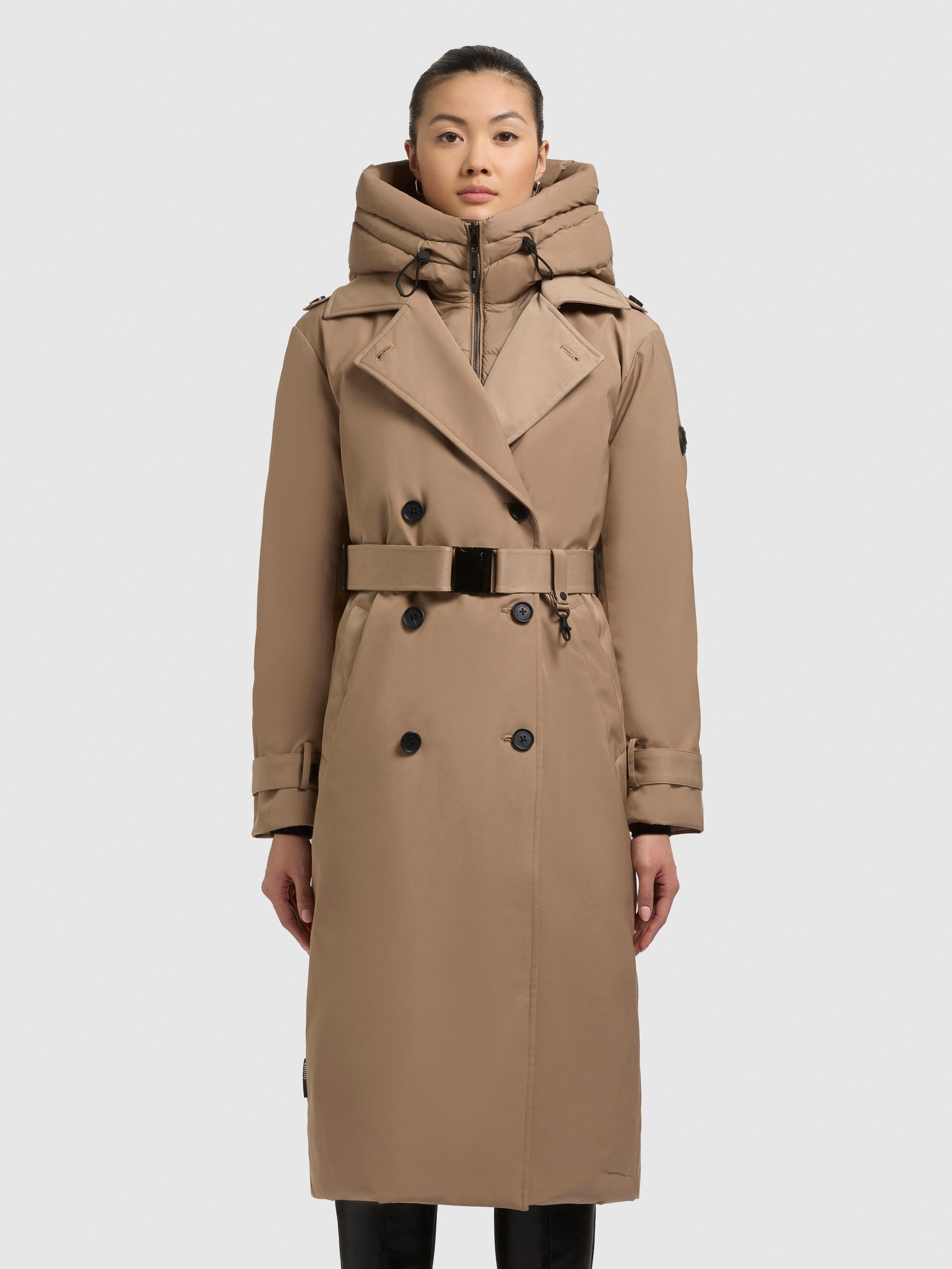 khujo-mantel-elena2-cookie-beige-knielanger-trench-wintermantel-damen-mit-g-rtel image 4