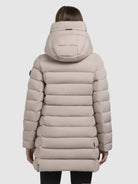 khujo-nekar-damen-steppjacke-light-beige image 3