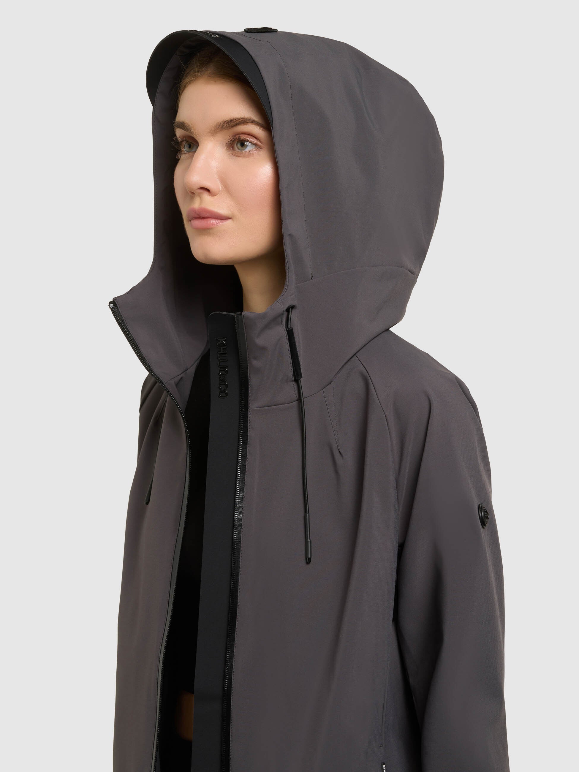 khujo-jacke-wrem-slate-grey-wasserabweisende-damen-kapuzenjacke image 7