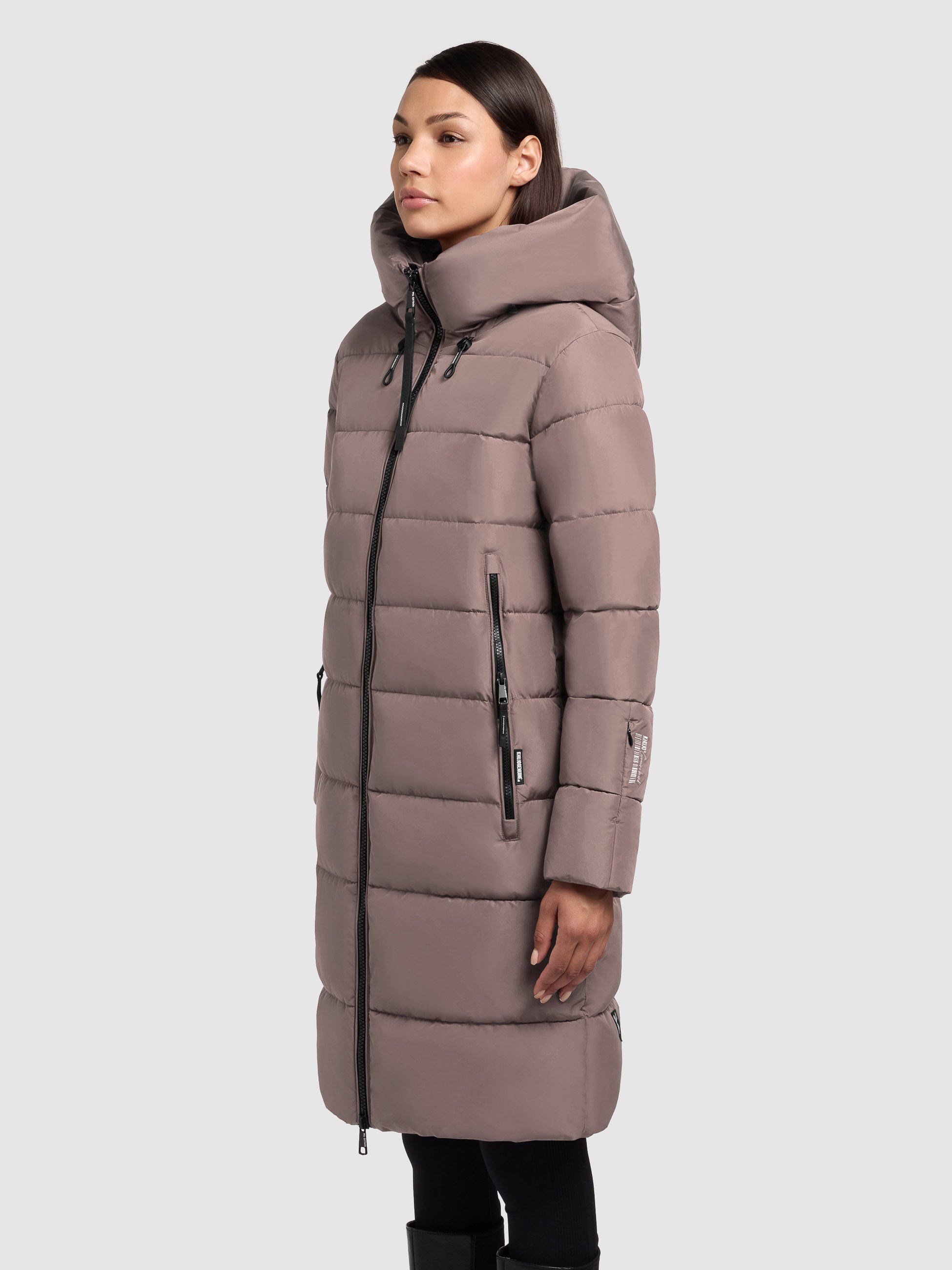 khujo-steppmantel-jilias5-taupe-damen-lange-winterjacke-mit-kapuze image 5
