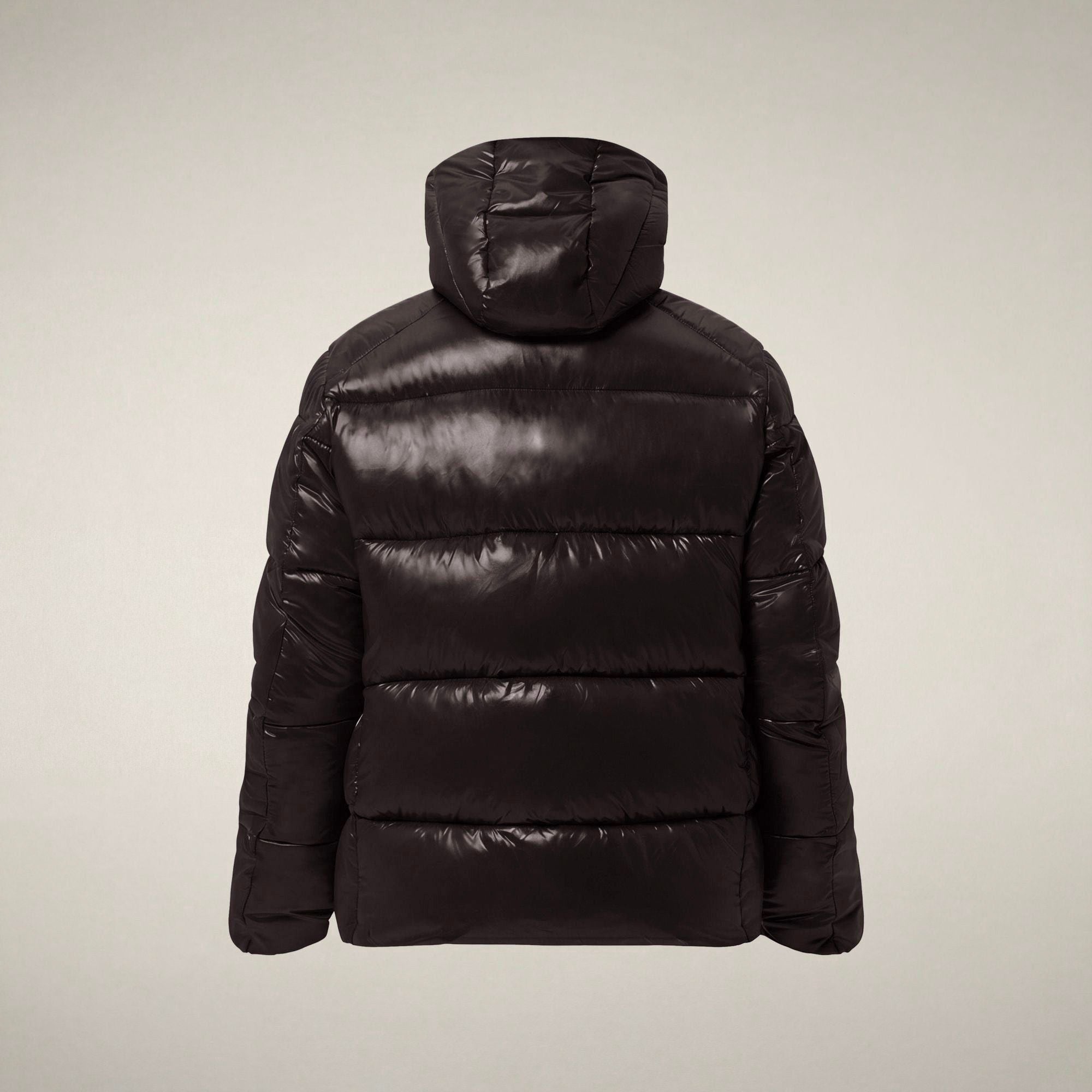 save-the-duck-edgard-pufferjacke-herren-braun-schwarz image 4