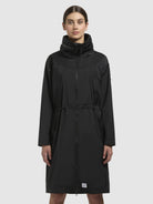 khujo-mantel-loulou-schwarz-windbreaker image 4